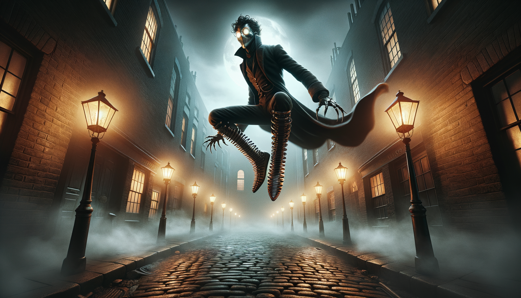 Spring-Heeled Jack: The Victorian Era’s Infamous Urban Legend